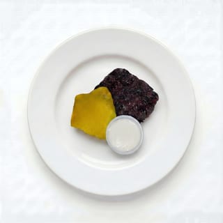 Black Sticky Rice with Thai Custard