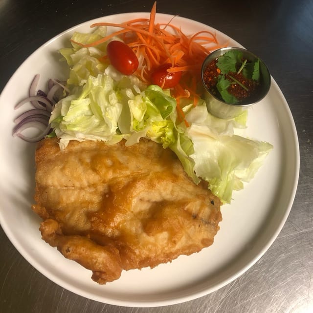 Spicy and Crispy Fish.