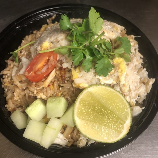 Special Crab Fried Rice.